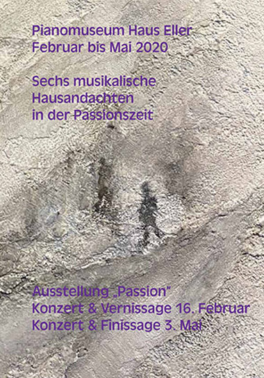 Flyer Hausandachten und Ausstellung in der Passionszeit 2020