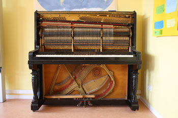 Piano Rudolf Ibach Sohn #40082, geöffnet