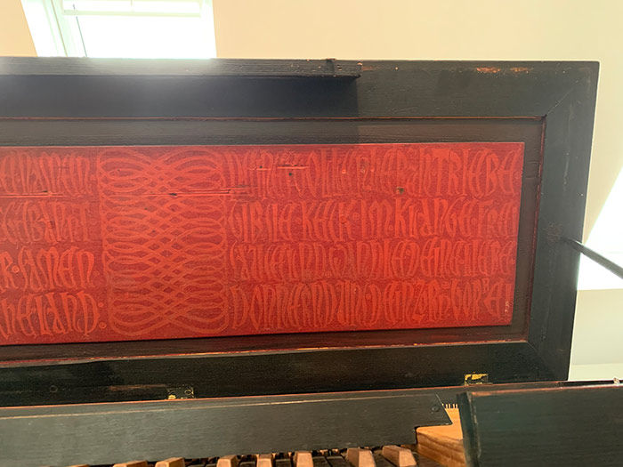 Clavichord Peter Harlan o. Nr.