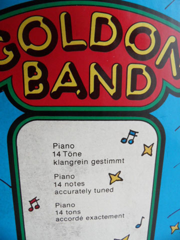 Toypiano Goldon