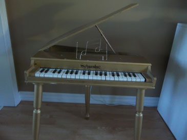 Toypiano Schoenhut goldene Serie